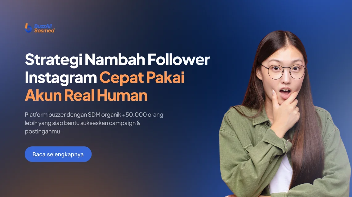 Strategi nambah followers Instagram cepat pakai akun real human terpercaya
